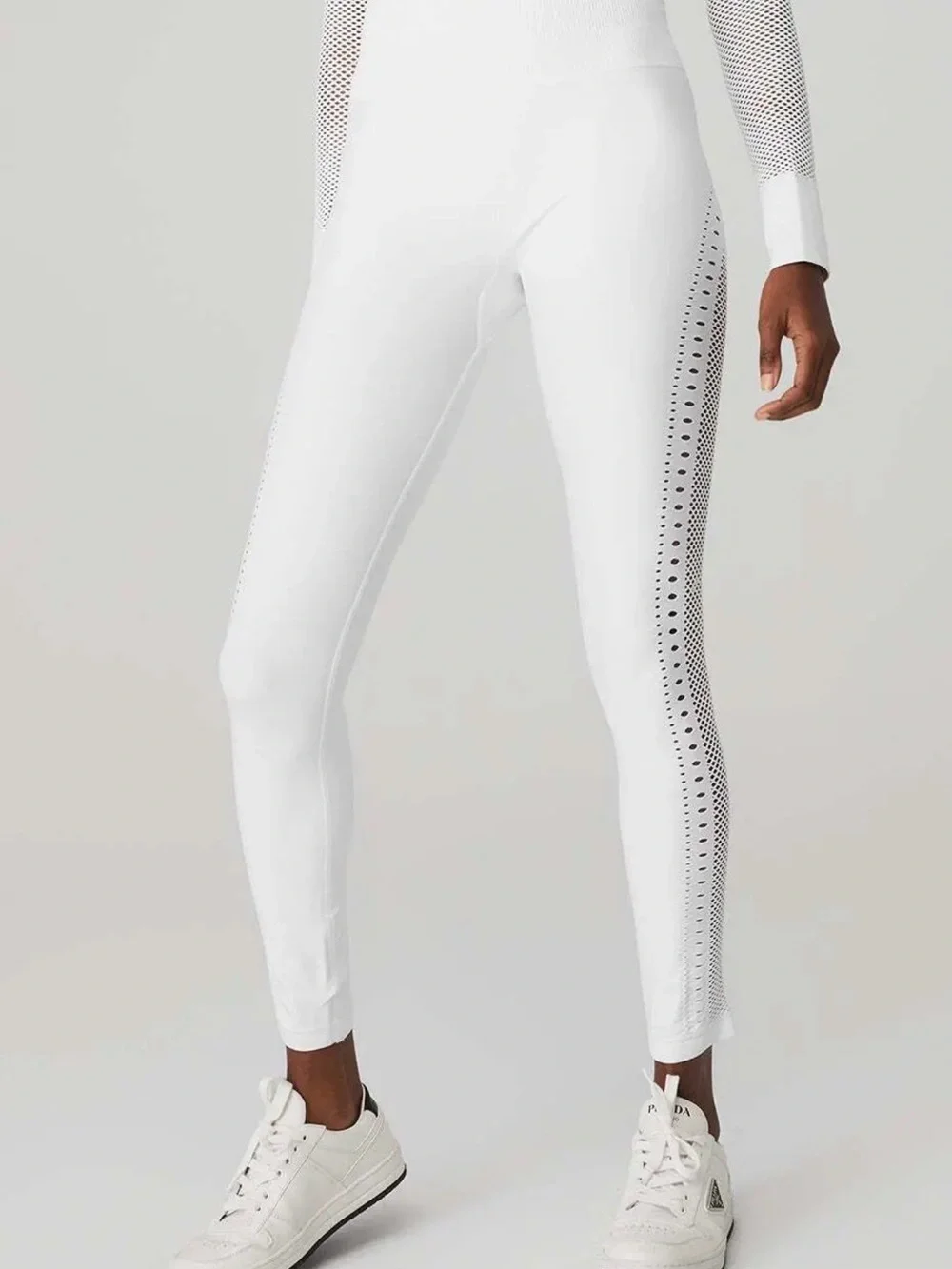 Alo Yoga Seamless High-Waist 7/8 Open Air Legging